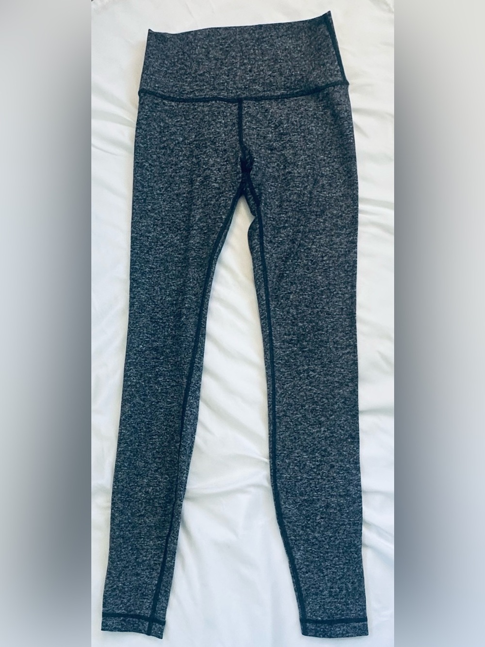Lululemon High-Waist Active Leggings - Dark Heather Gray